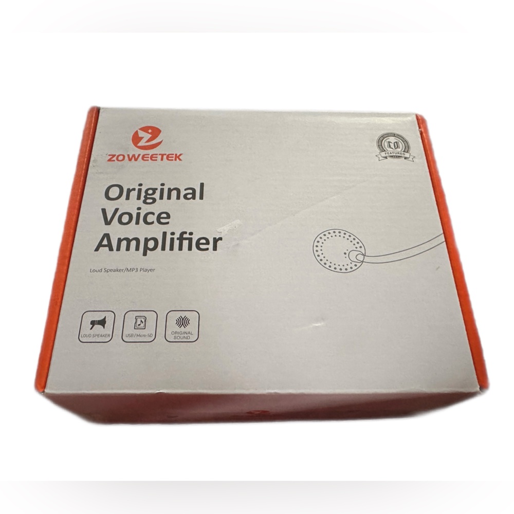 Zoweetek Original Voice Amplifier, open box